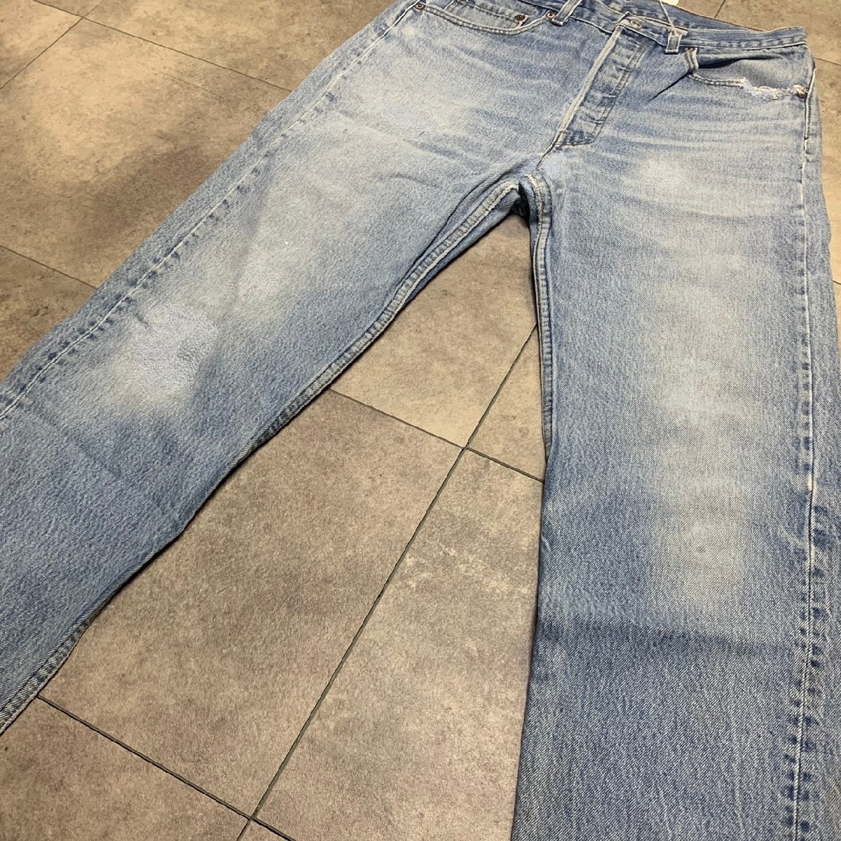 USA製 90年代 Levi's 501xx ビンテージ デニム 34×33 刻印546 MADE IN USA 90sの画像6