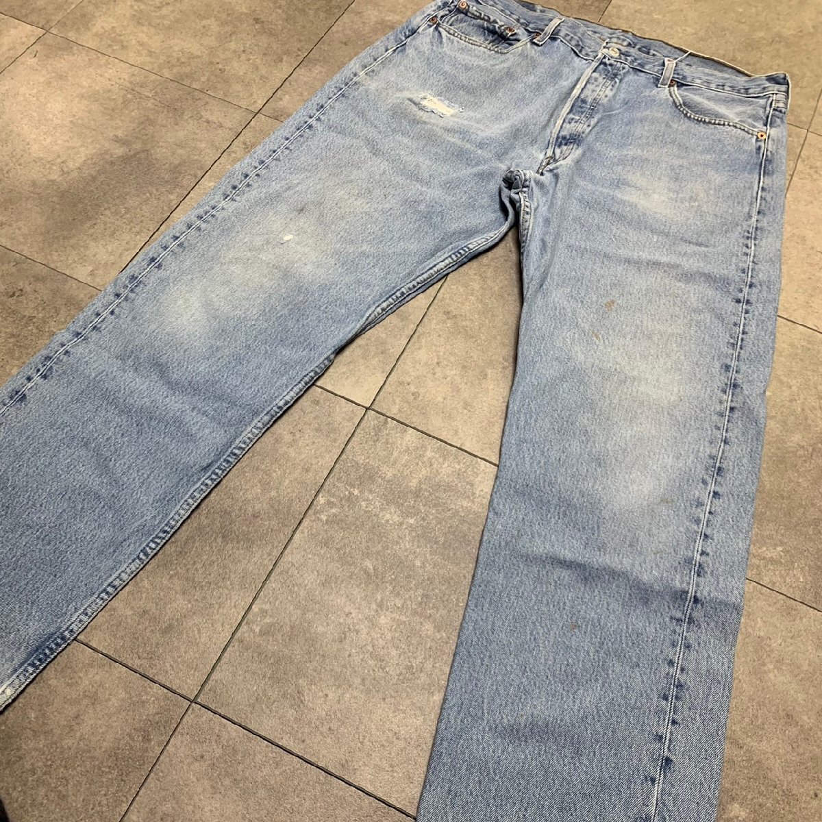 COLOMBIA製 00年代 Levi's 501 ビンテージ デニム 刻印689 MADE IN COLOMBIA 00s_画像8