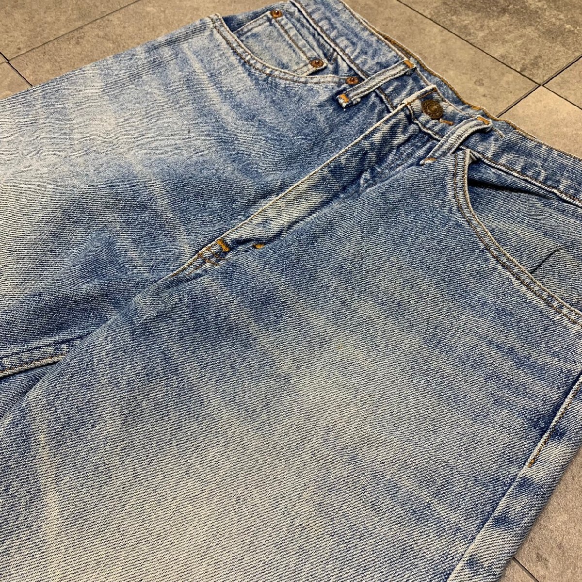 製 00年代 Levi's 505 ビンテージ デニム 30×33 刻印133 00s レッドタブ レディースラインの画像3