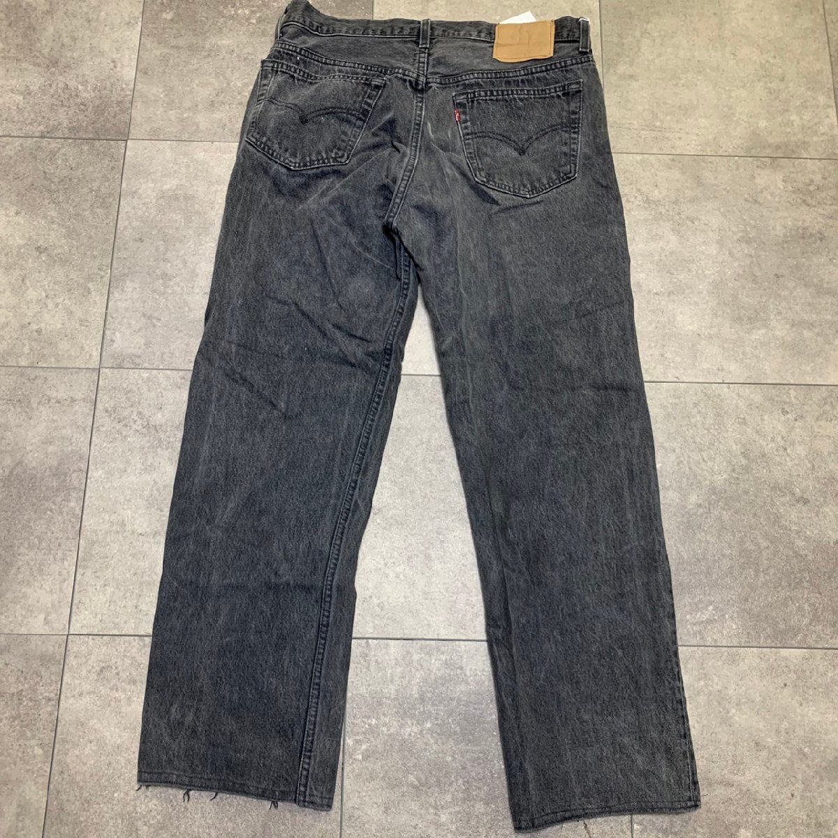 USA製 90年代 Levi's 501 ビンテージ デニム 34×30 刻印524 MADE IN USA 90s 後染め サルファー_画像2