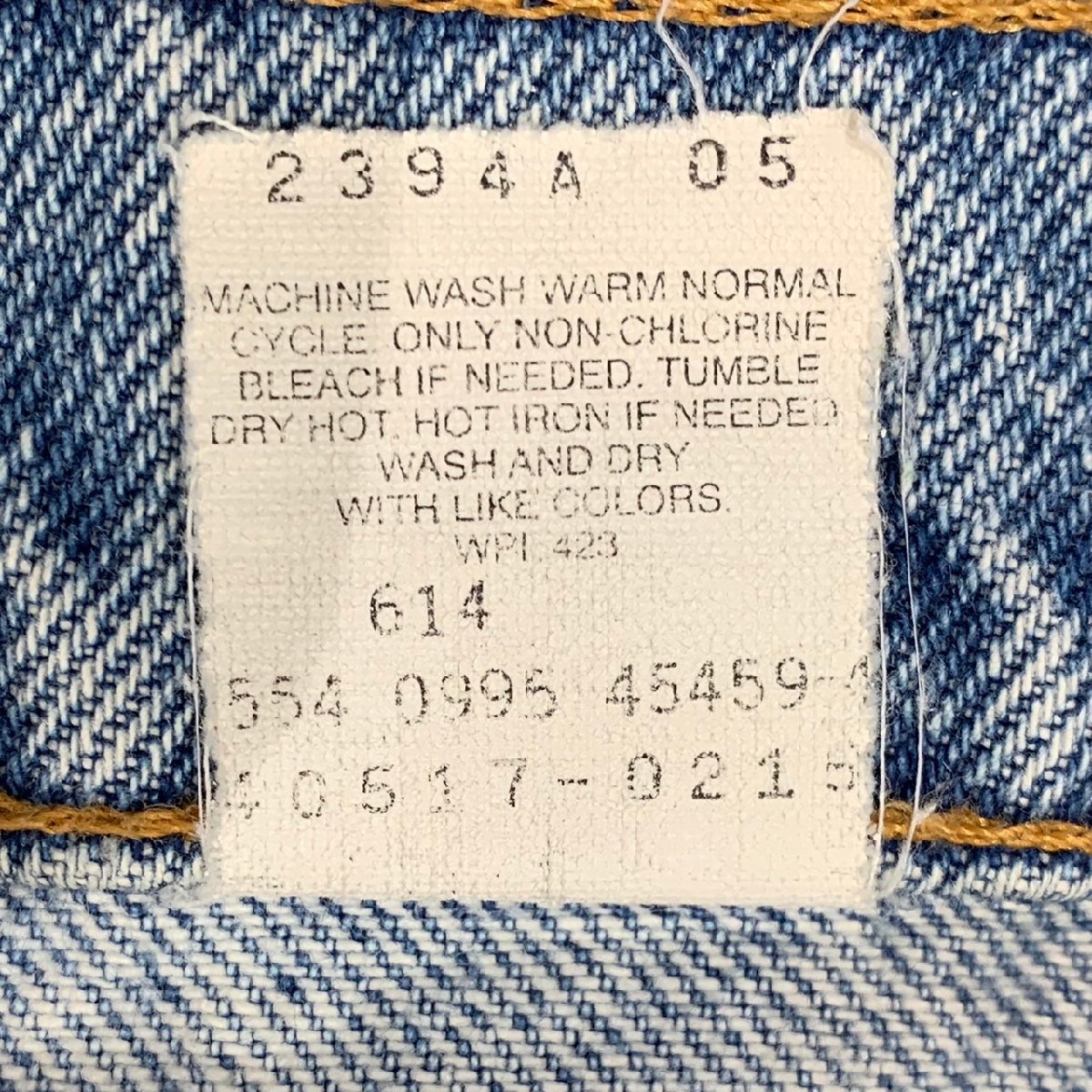 USA made 90 period Levi\'s 517 Vintage Denim 33×32 stamp 554 MADE IN USA 90s