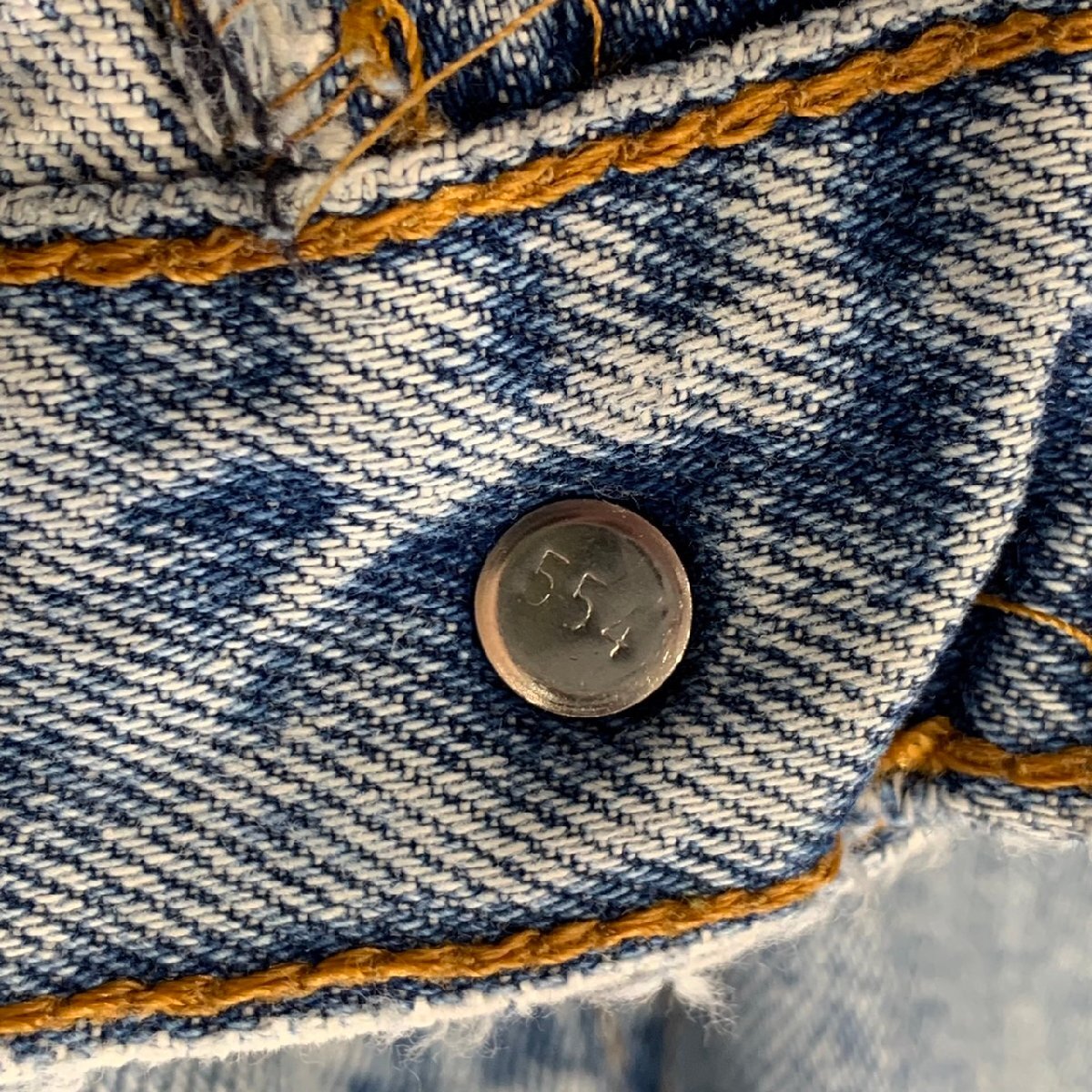 USA製 90年代 Levi's 517 ビンテージ デニム 38×30 刻印554 MADE IN USA 90sの画像7