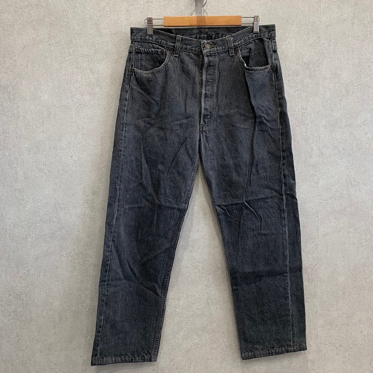 USA製 90年代 Levi's 501 ビンテージ デニム 36×32 刻印653 MADE IN USA 90s 先染めの画像1