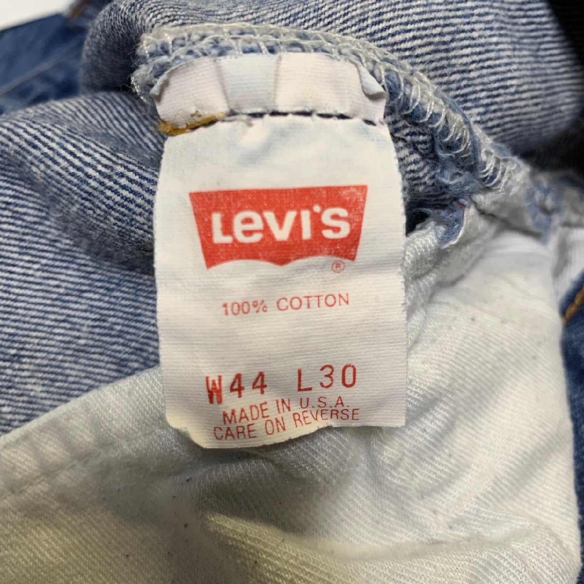 USA製 80年代 Levi's 501xx ビンテージ デニム 44×30 刻印544 MADE IN USA 80s