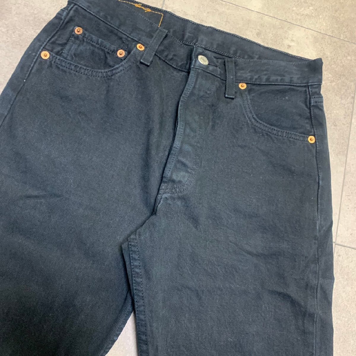 Hungary製 90年代 Levi's 501 ビンテージ デニム 38×30 刻印252 MADE IN Hungary 90sの画像9