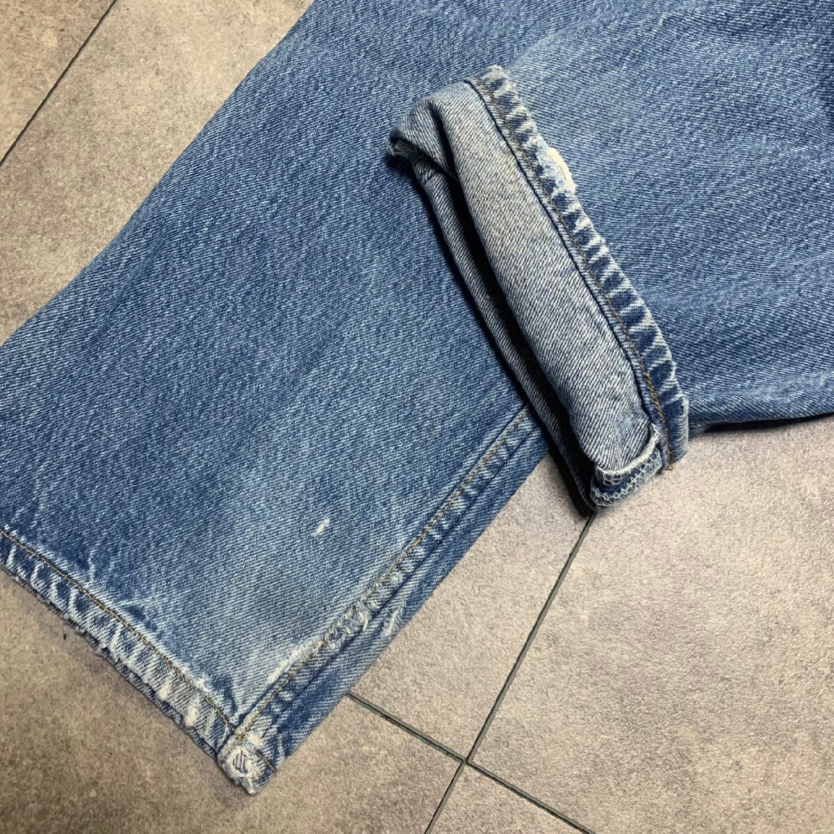 USA製 90年代 Levi's 501xx ビンテージ デニム 33×32 刻印555 MADE IN USA 90s バレンシア工場_画像10