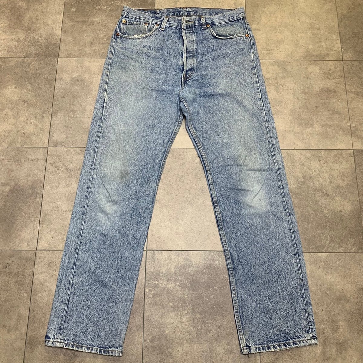 USA製 90年代 Levi's 501 ビンテージ デニム 34×32 刻印532 MADE IN USA 90s_画像1