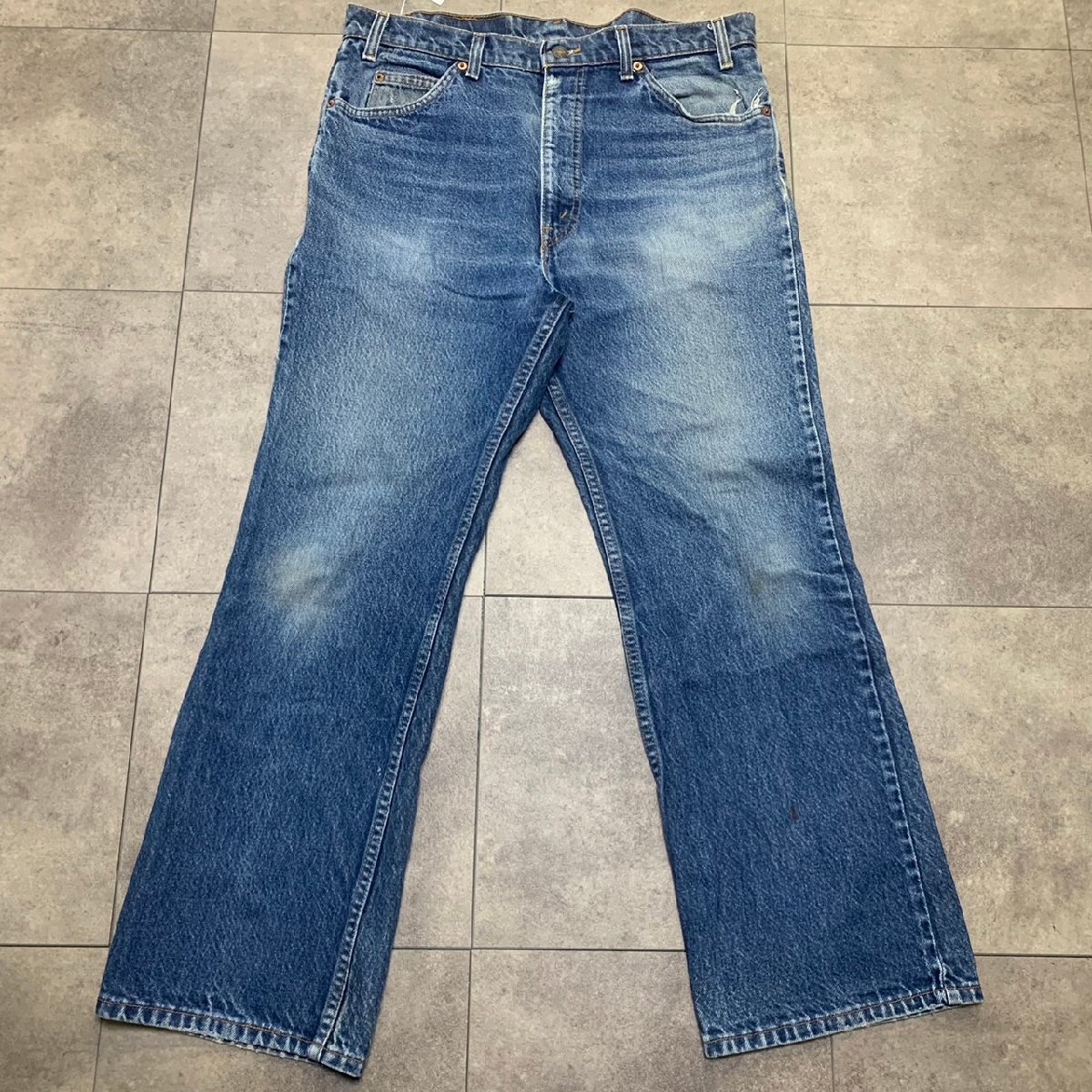 USA製 90年代 Levi's 517 ビンテージ デニム 36×29 刻印522 MADE IN USA 90sの画像1