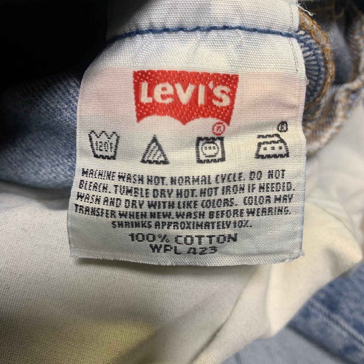 USA製 00年代 Levi's 501 ビンテージ デニム 36×33 刻印554 MADE IN USA 00s_画像5