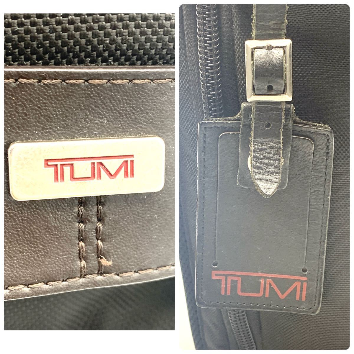 A4●TUMI トゥミ リュック 222397HK2 Alpha Bravo Kinser Flapアルファ ブラボー キンザー フラップ バックパック メンズ ビジネス PC 1円_画像9