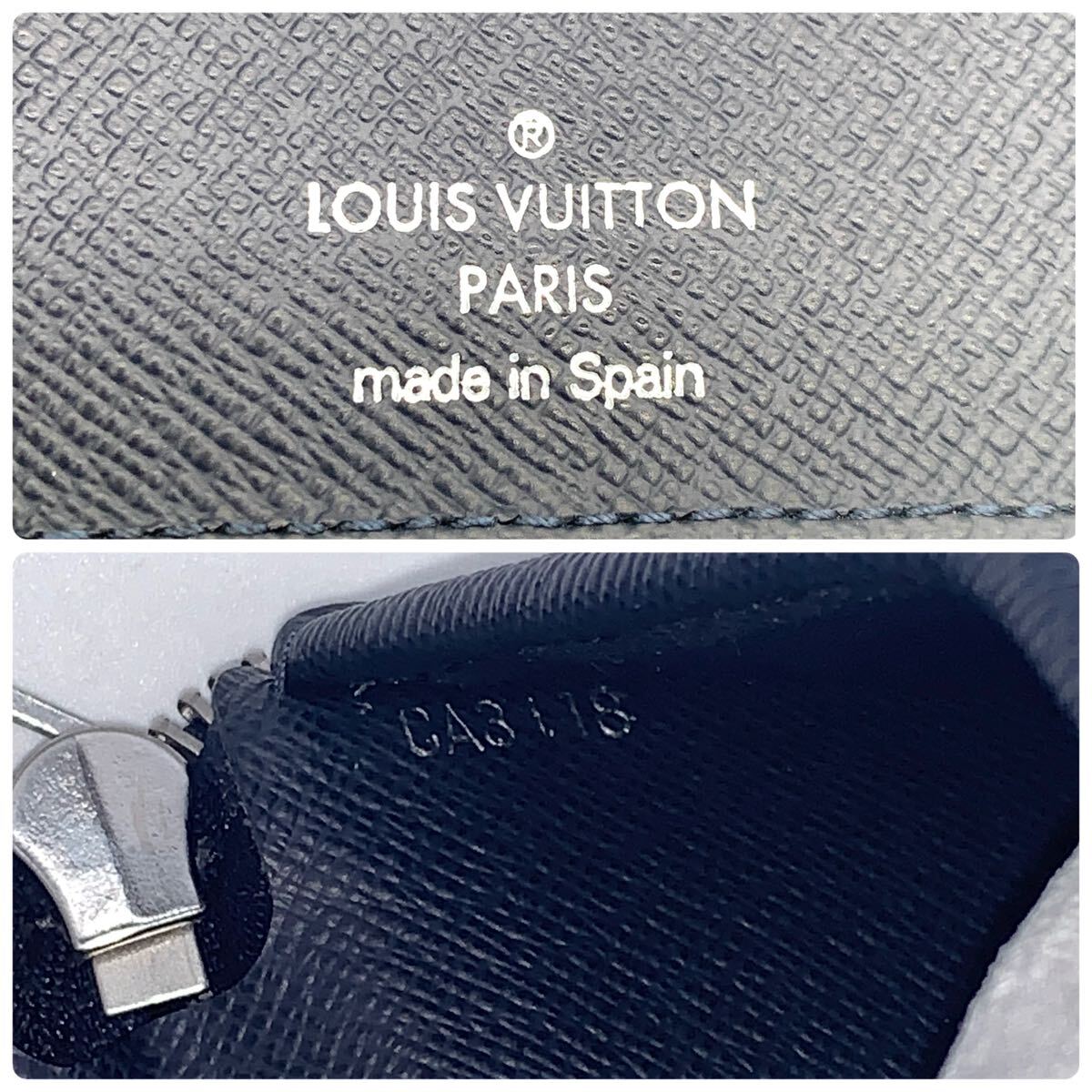 新型【極美品】LOUIS VUITTON ルイヴィトン エピ 長財布 ヴェルティカル ジッピーウォレット M60965 メンズ レディース ビジネス ノワールの画像10