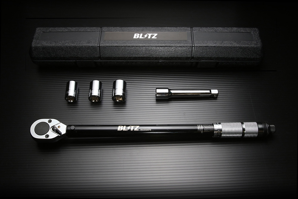 車載工具 新品 BLITZ ブリッツ TORQUE WRENCH トルクレンチ 工具 ロゴ入り 13968の画像1