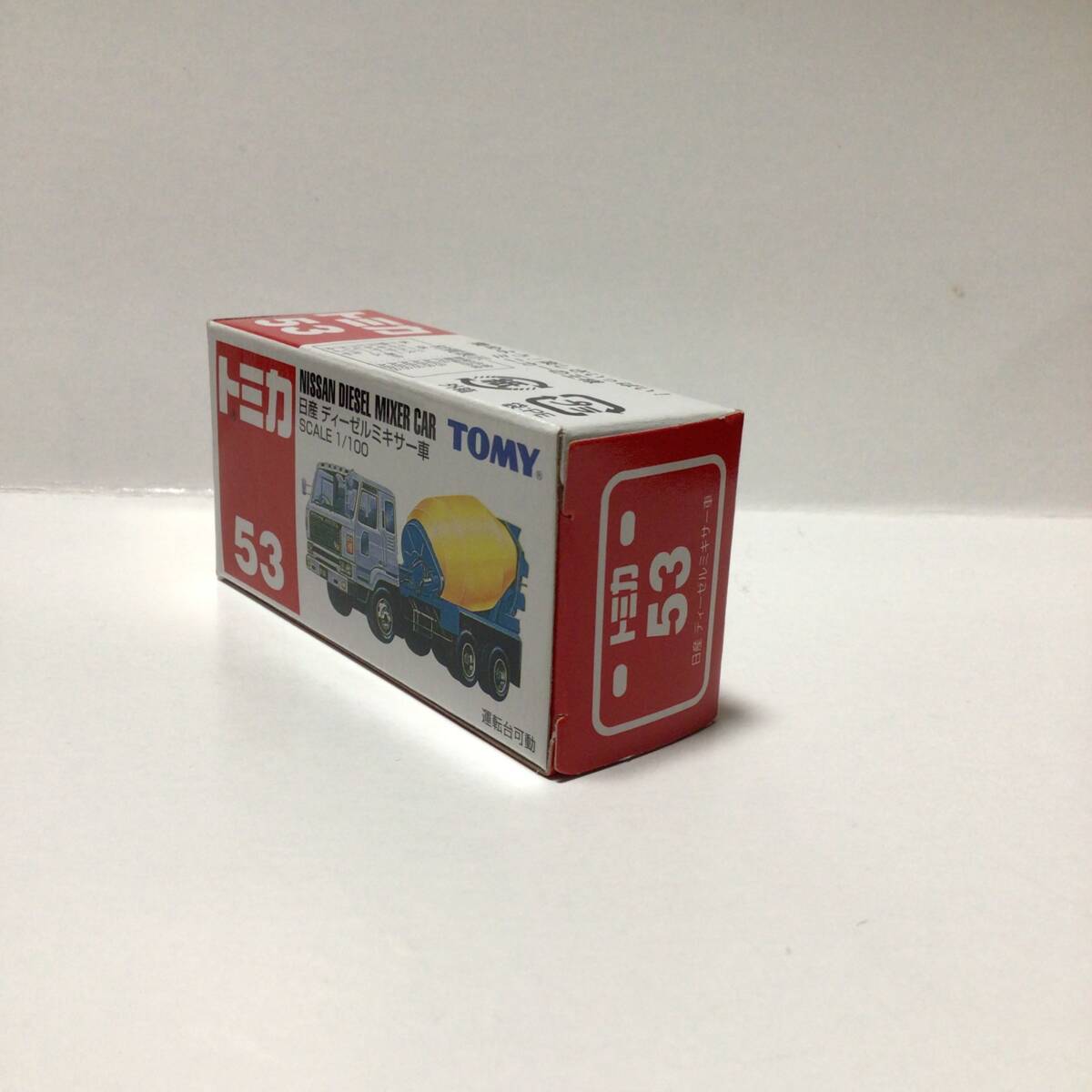  unopened Tomica Nissan diesel mi mixer car made in China 