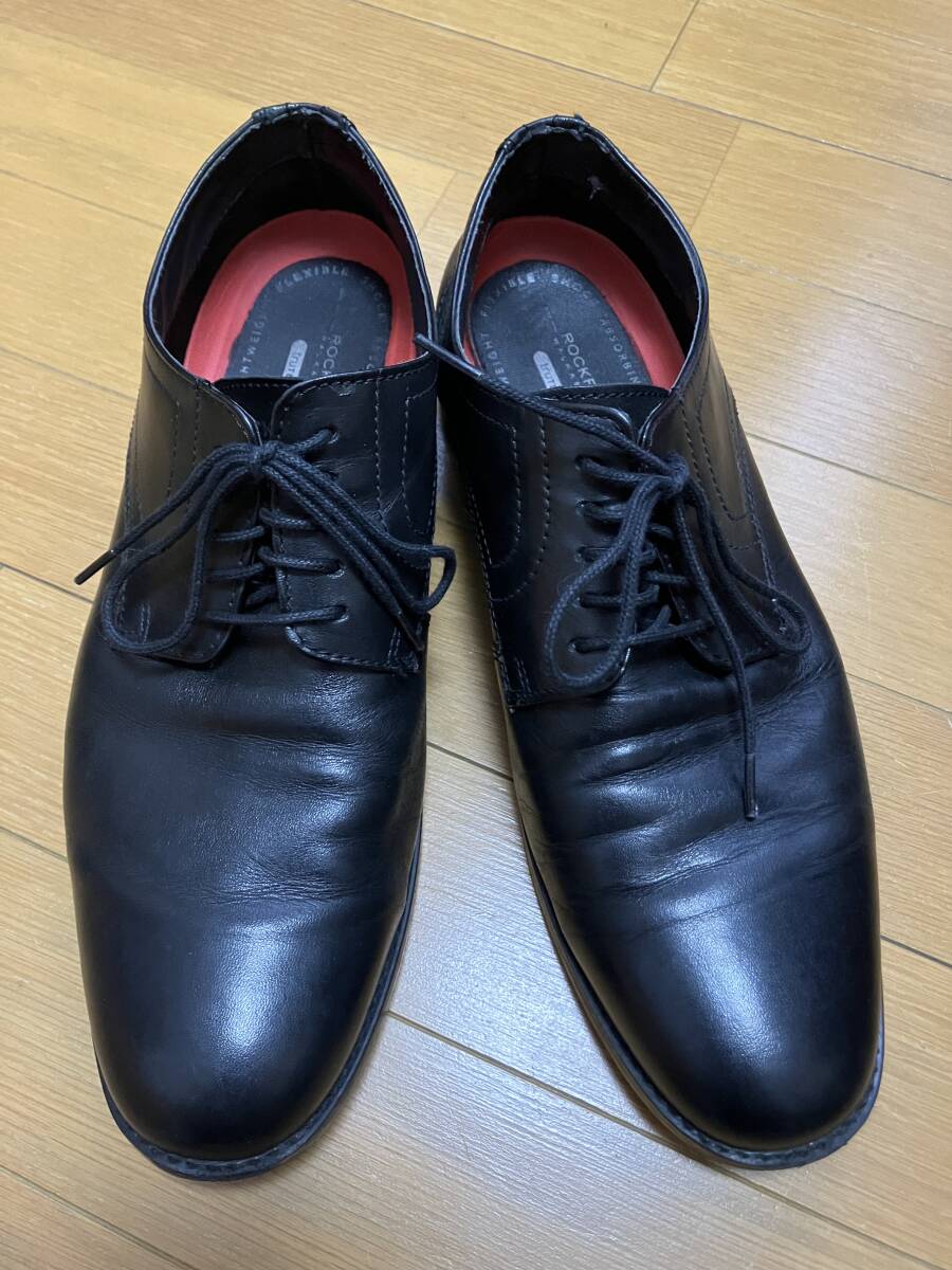 ★ロックポートROCKPORT 26cm 黒 ブラック ビジネスシューズ★_画像2