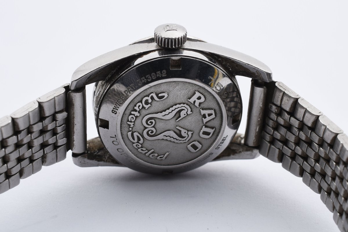 稼働品 ラドー グリーンホース デイト 759 自動巻き レディース 腕時計 RADOの画像3
