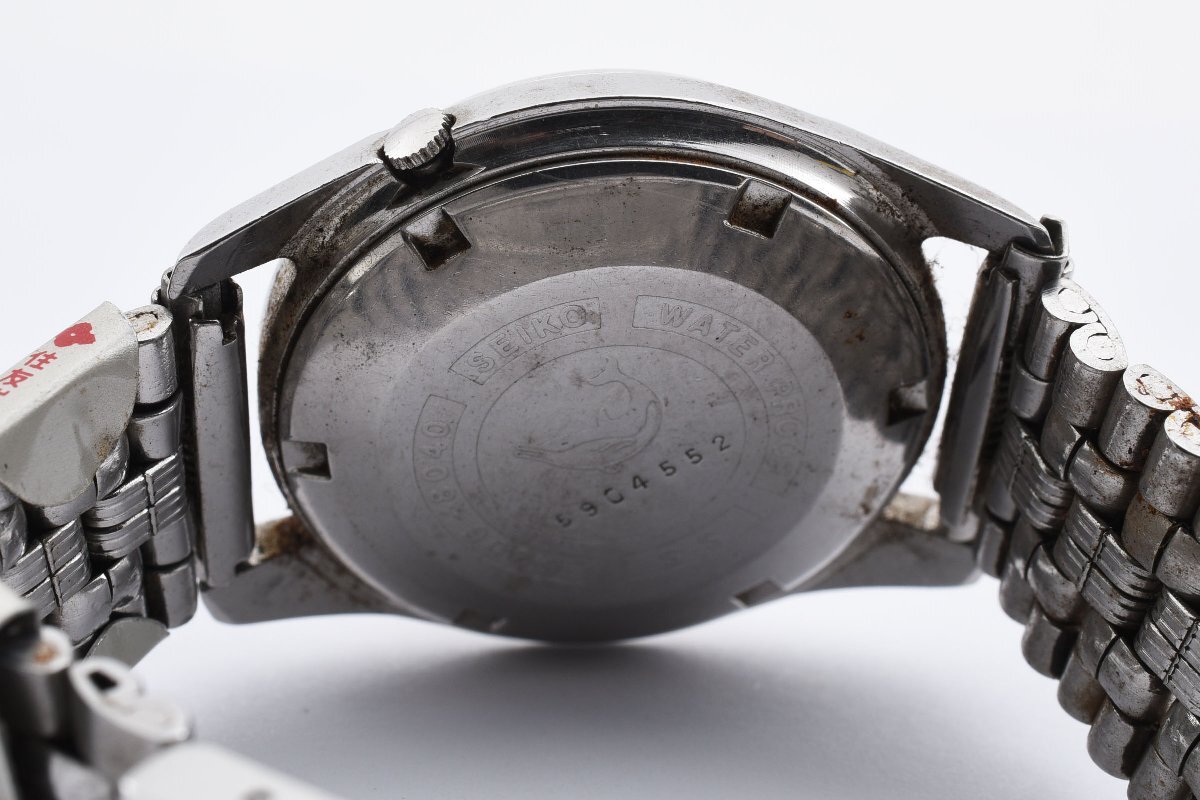 稼働品 セイコー マティック デイデイト 6206-8040 自動巻き メンズ 腕時計 SEIKOの画像3