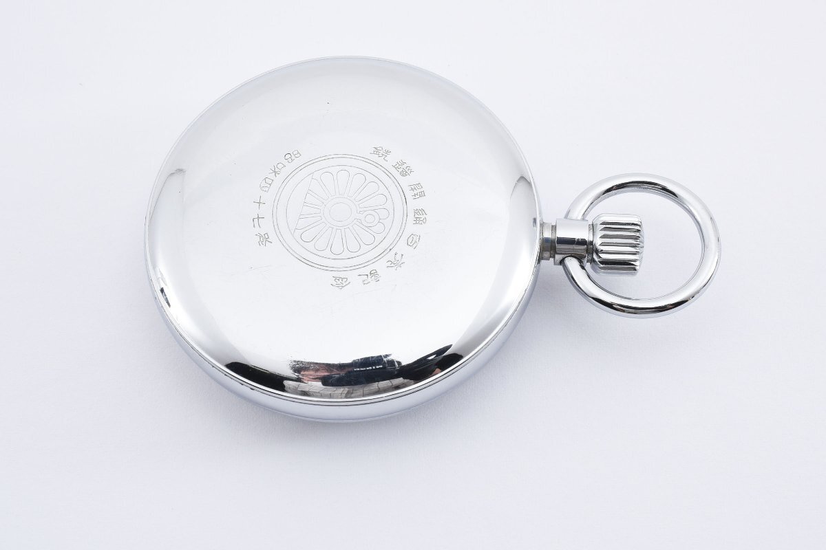 稼働品 セイコー 懐中時計 プレシジョン スモセコ 自動巻き メンズ 腕時計 SEIKOの画像6