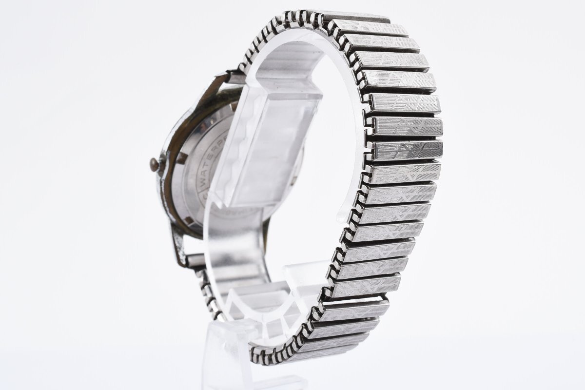 JEZZ 石付き ラウンド 手巻き メンズ 腕時計の画像4