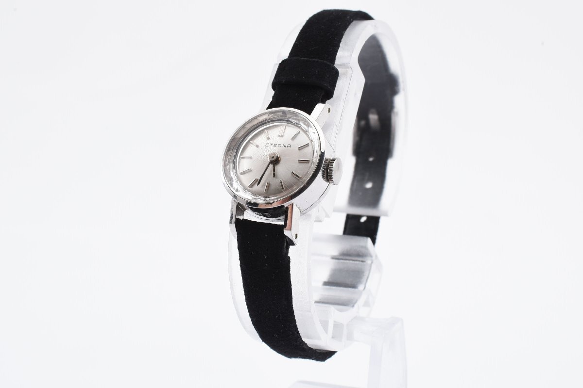 美品 エテルナ 手巻き ラウンド レディース 腕時計 ETERNAの画像2