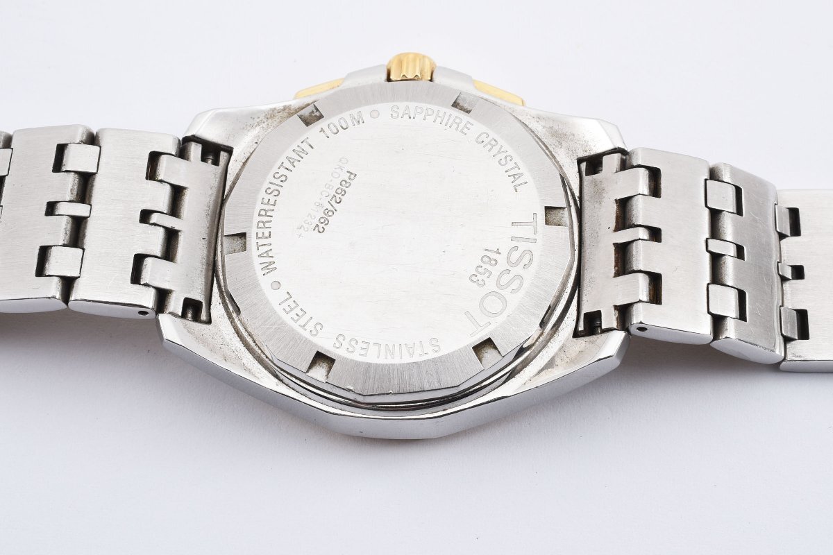 ティソ QKO-BC-6132+ コンビ クォーツ メンズ 腕時計 TISSOTの画像7