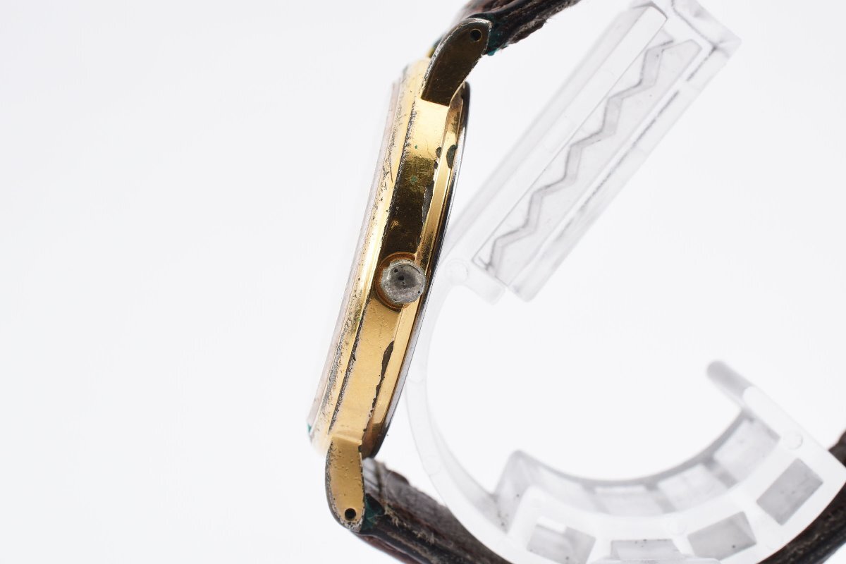 セイコー 7N01-8A10 ゴールド クォーツ メンズ 腕時計 SEIKOの画像7