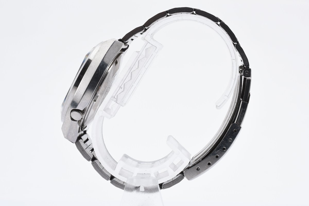 稼働品 セイコー ファイブ アクタス SS デイデイト カットガラス 6106-8690 自動巻き メンズ 腕時計 SEIKOの画像5