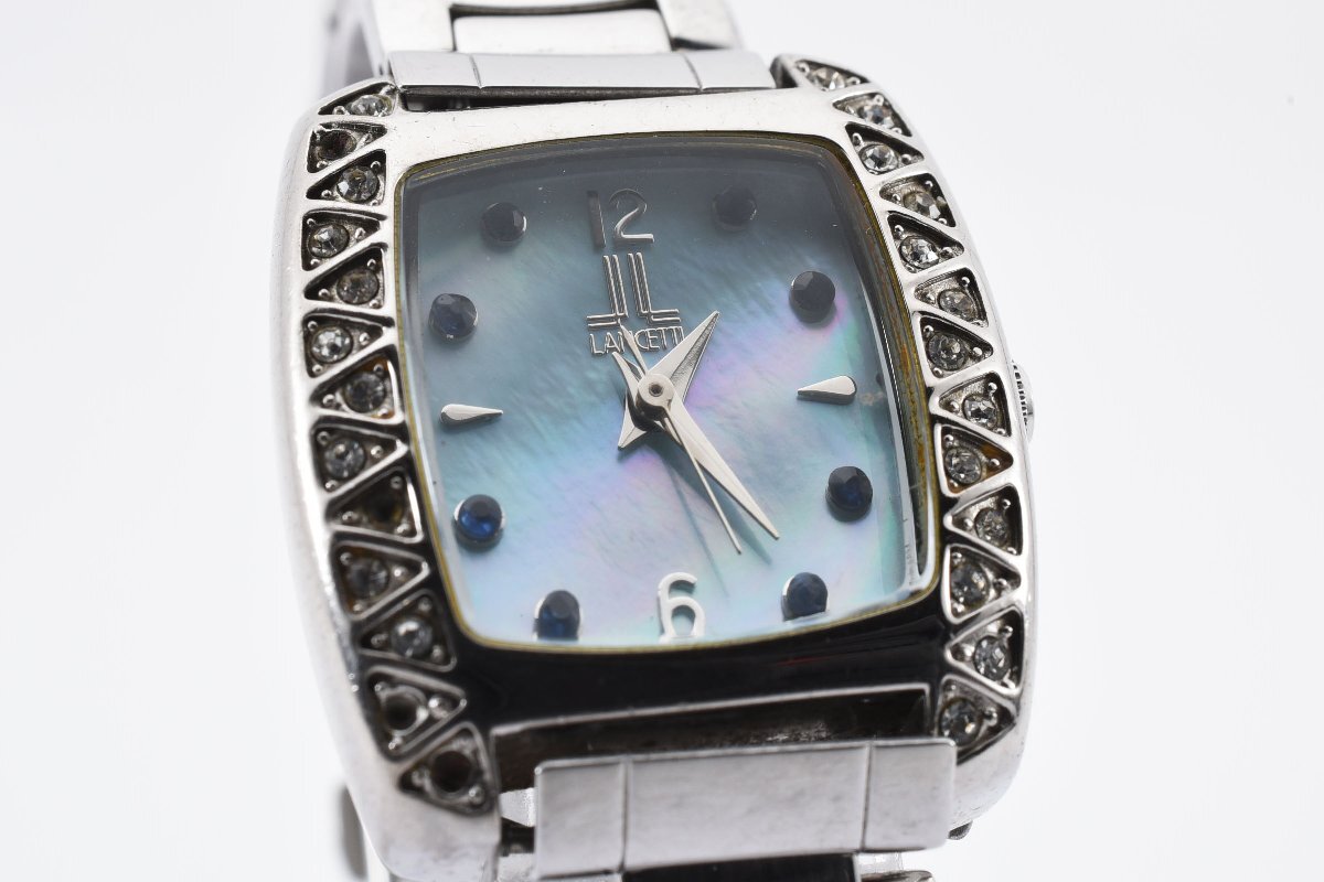 ランチェッティ LANCETTI スクエア クォーツ レディース 腕時計の画像1