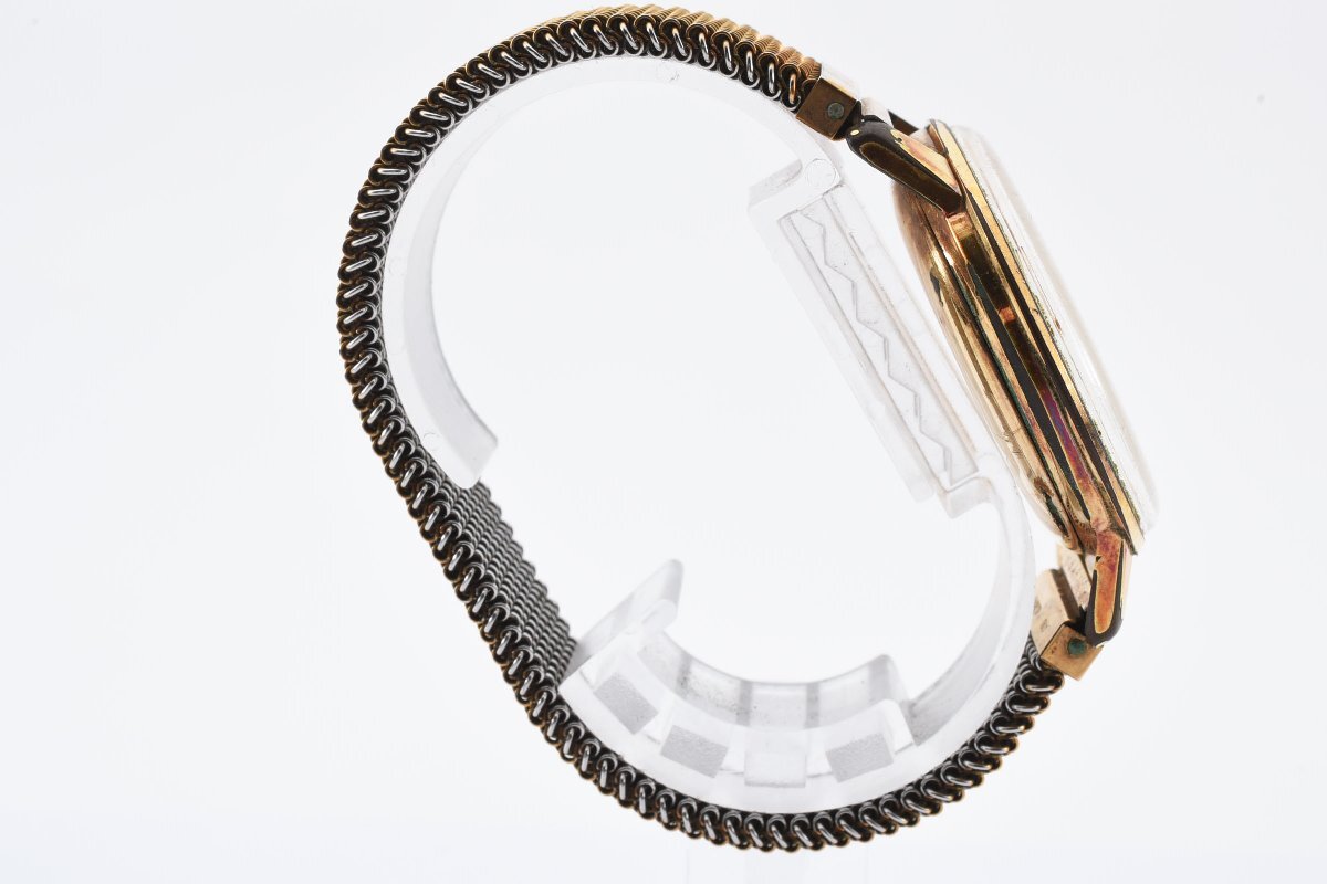 セイコー セイコーマティック スリムデイト ゴールド デイト 自動巻き メンズ 腕時計 SEIKOの画像6