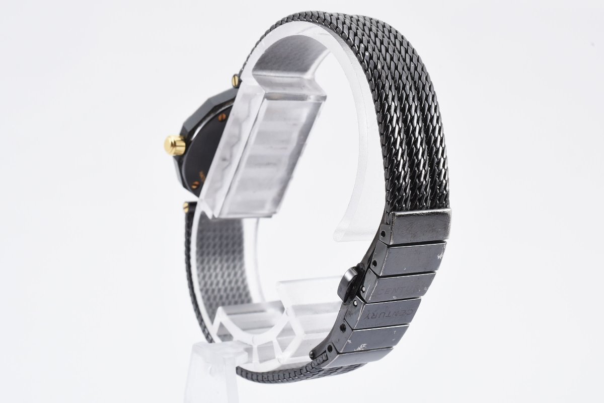 美品 センチュリー タイムジェム 1P 石付き クォーツ レディース 腕時計 CENTURYの画像8