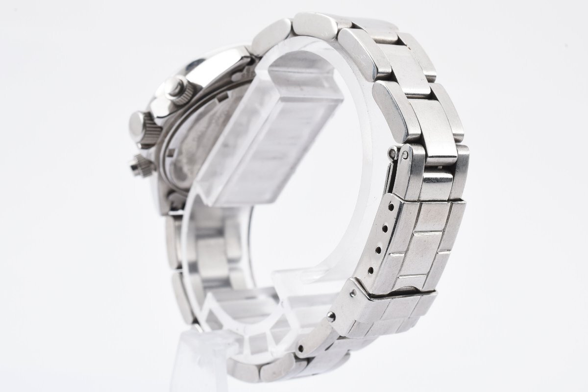 アンクラーク 天然ダイヤモンド ダイヤモンドクロノ デイト クオーツ レディース 腕時計 ANNE CLARKの画像8
