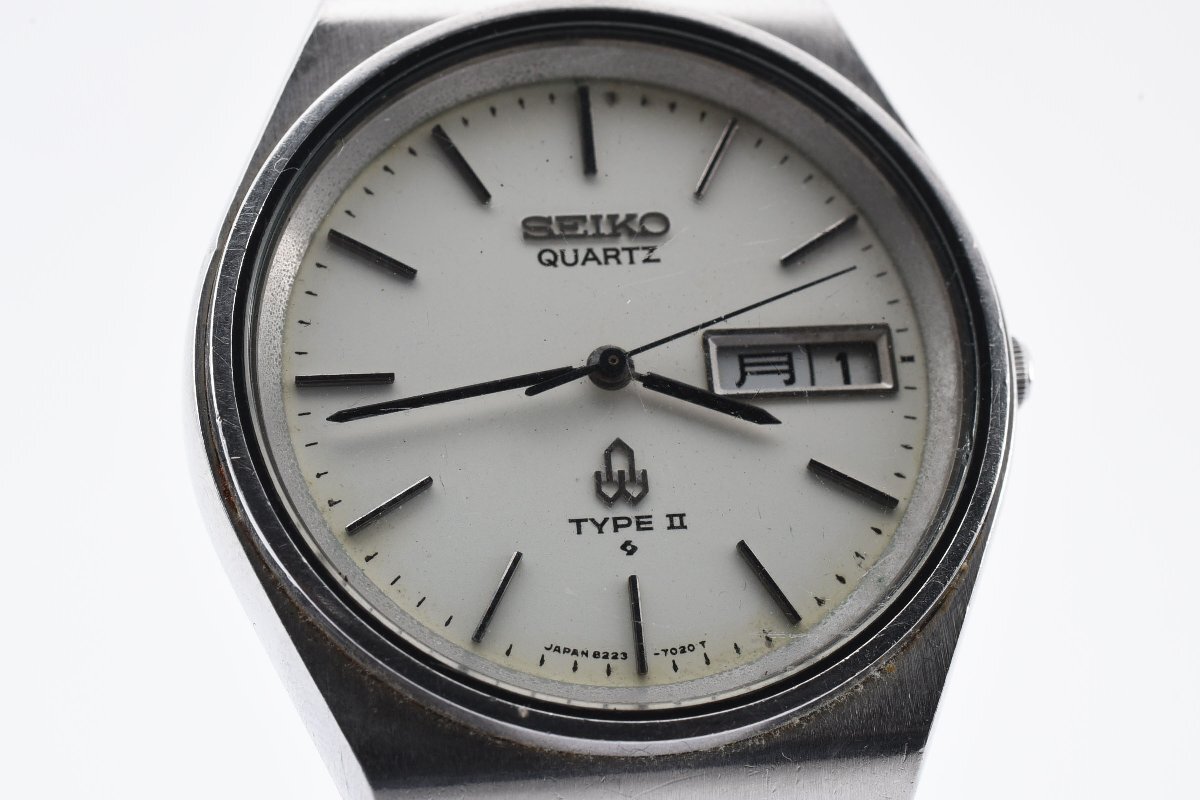 セイコー タイプⅡ デイデイト ラウンド 8223-7010 クオーツ メンズ 腕時計 SEIKOの画像1