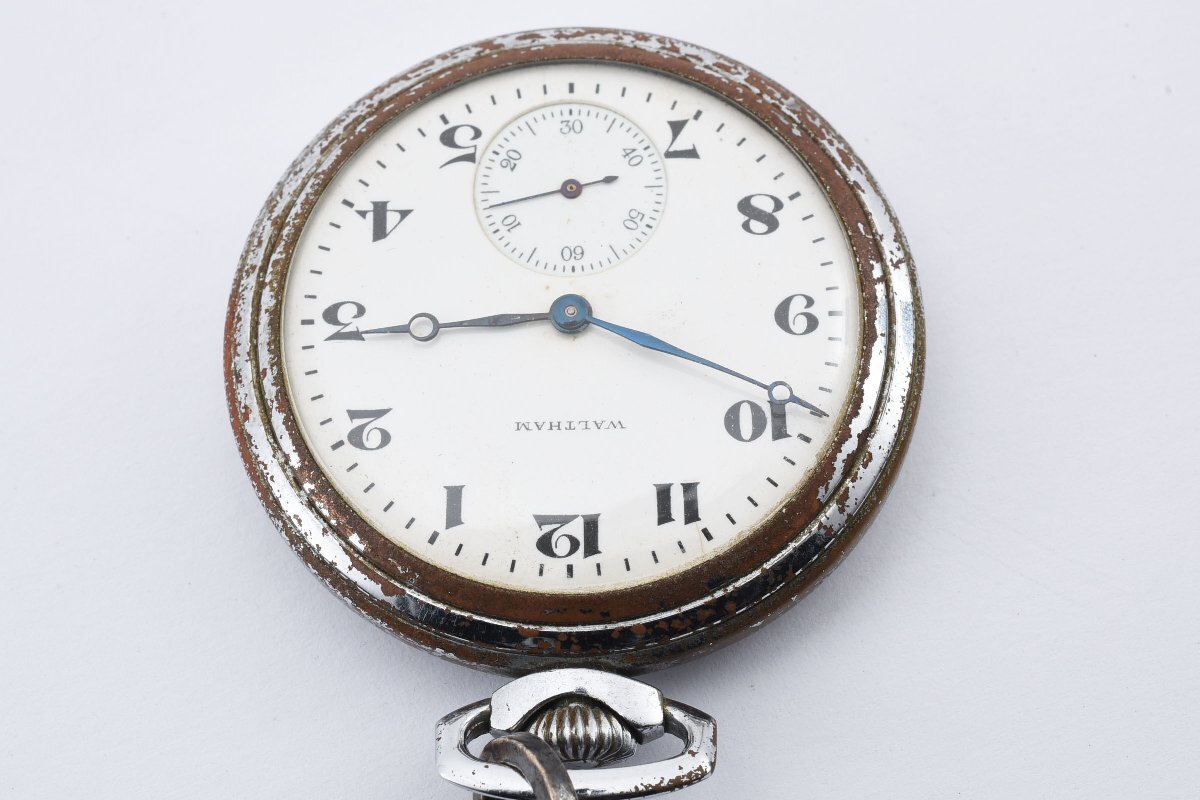 ウォルサム 懐中時計 スモセコ 手巻き メンズ レディース 腕時計 WALTHAMの画像5