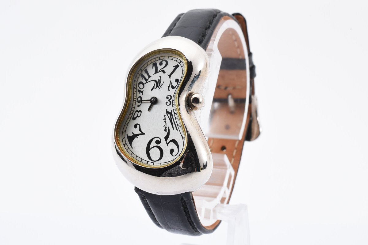 サルバトール・ダリ ソフトウォッチ 溶ける時計 022146 クォーツ レディース 腕時計 Softwatch Salvador Daliの画像2