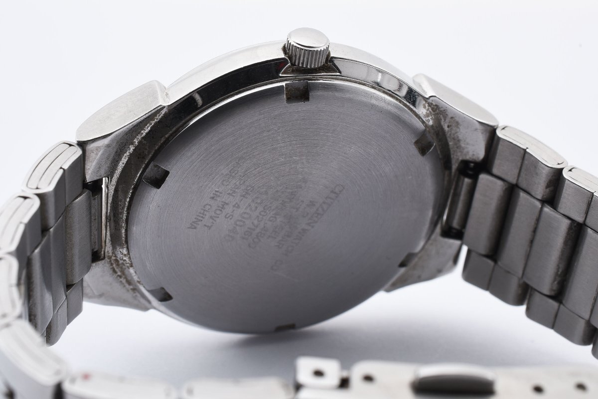 シチズン エコドライブ デイト E111-S027161 クオーツ メンズ 腕時計 CITIZENの画像5
