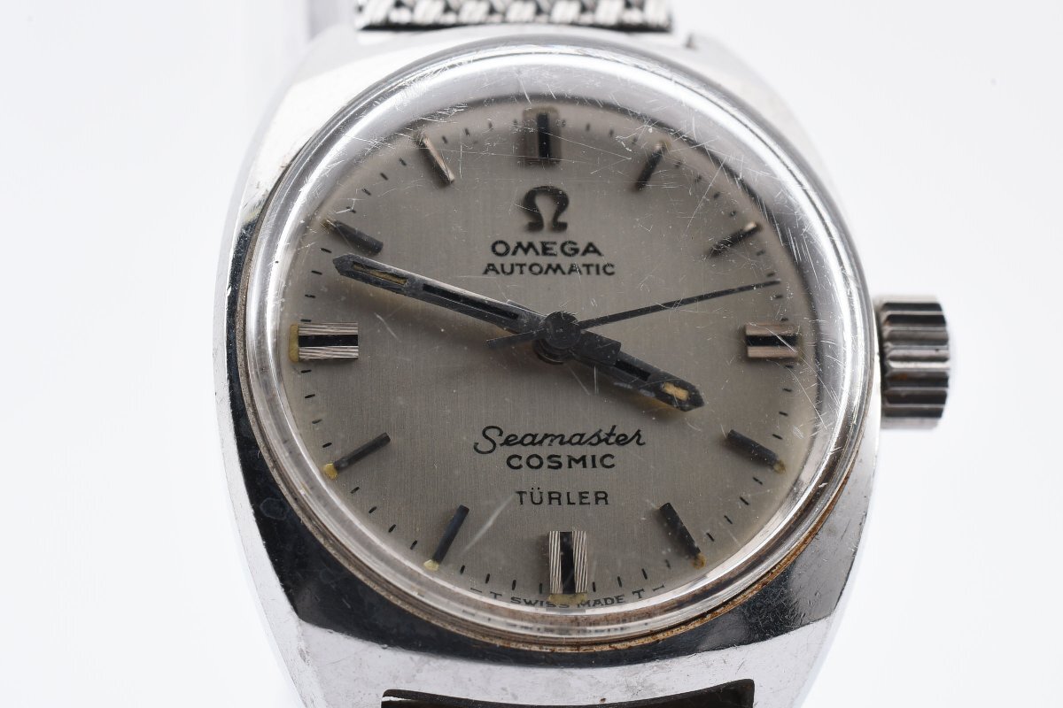 稼働品 オメガ シーマスター コスミック 手巻き レディース 腕時計 OMEGAの画像1