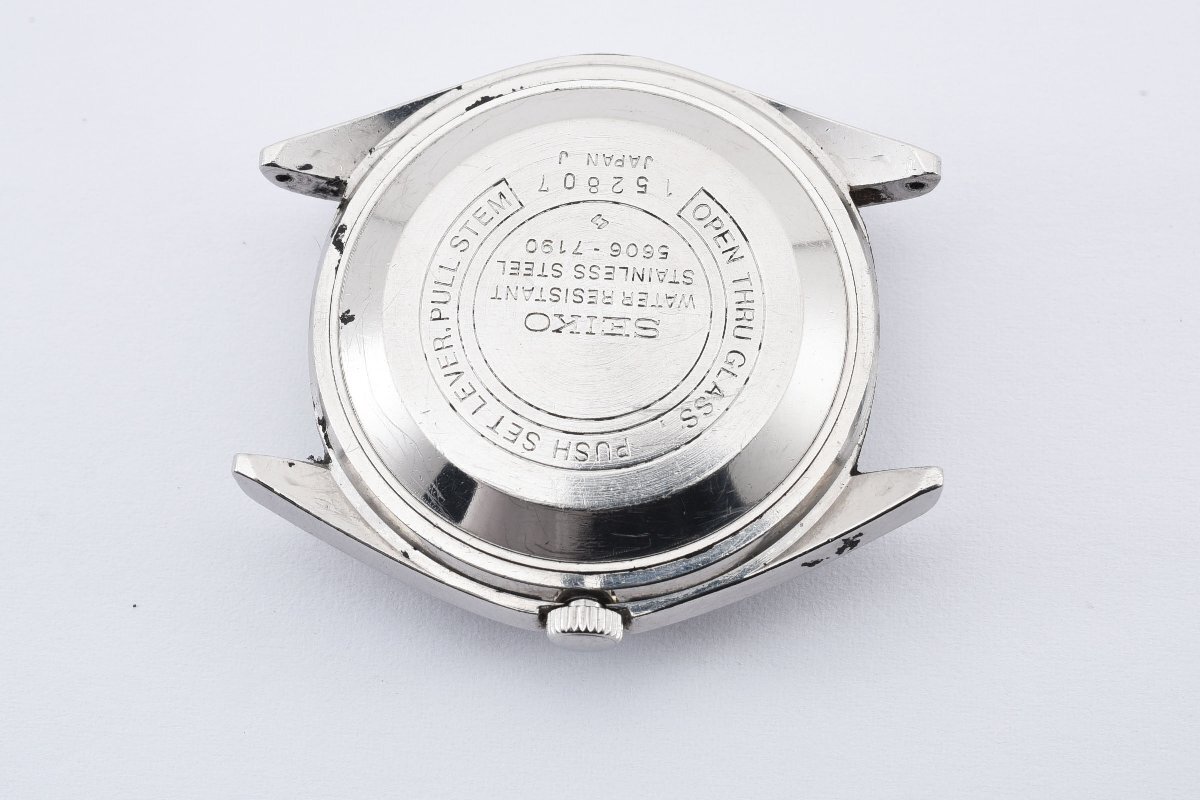 稼働品 セイコー LM デイデイト 5606-7190 自動巻き メンズ 腕時計 SEIKO_画像8
