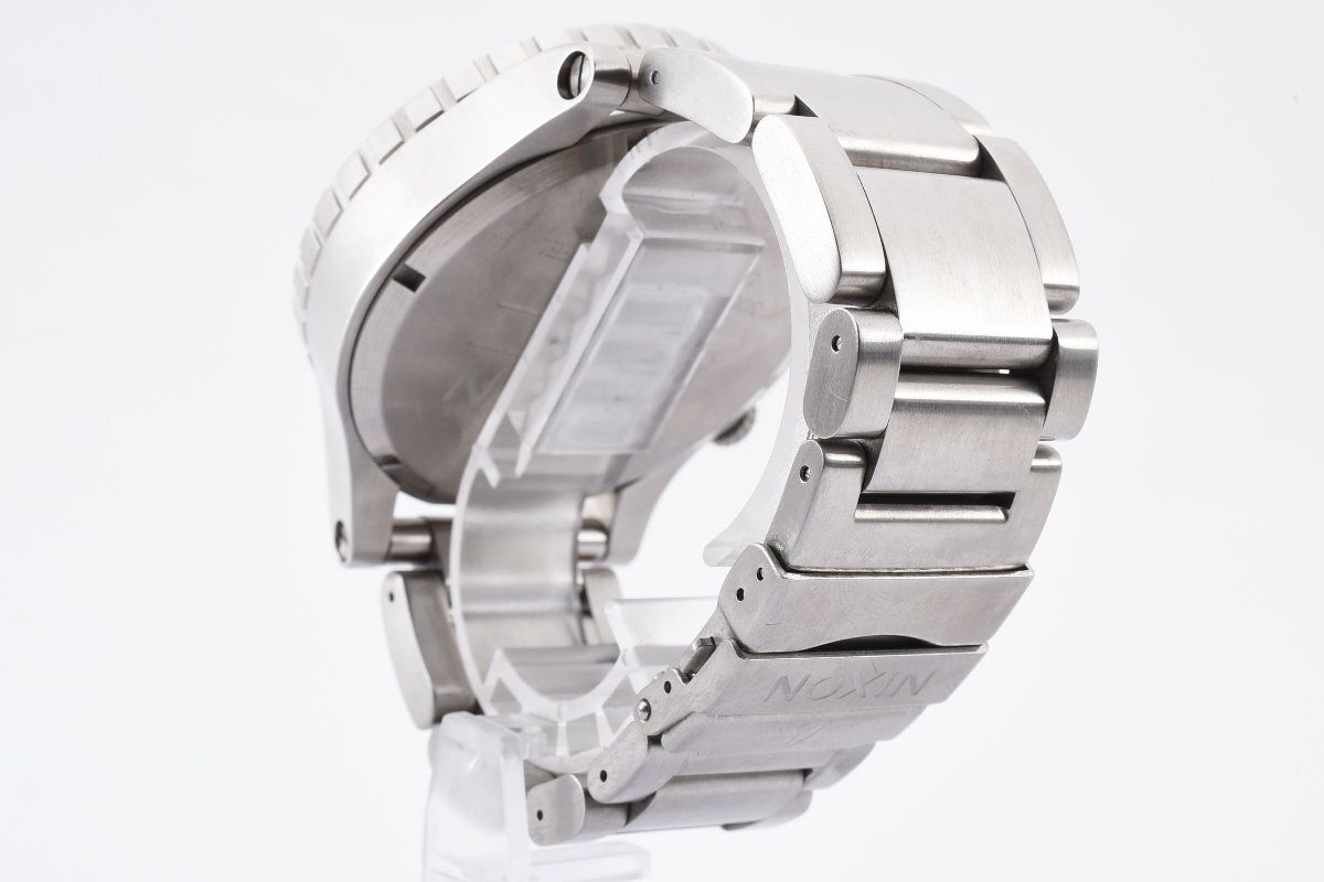 ニクソン ラウンド ビックフェイス クォーツ メンズ 腕時計 NIXONの画像8