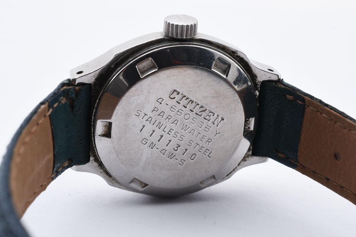 稼働品 シチズン コスモスターV2 ラウンド デイデイト 4-660536Y 自動巻き レディース 腕時計 CITIZENの画像5
