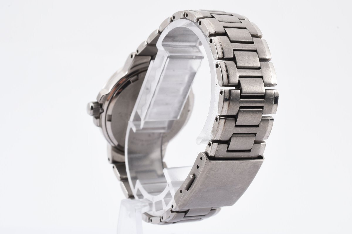 セイコー チタン デイデイト 7N43-7B80 クォーツメンズ 腕時計の画像8