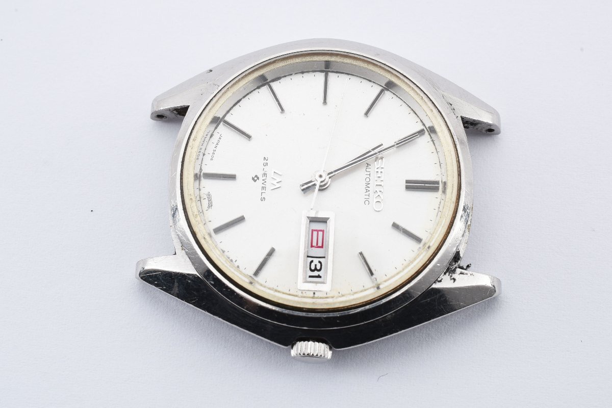 稼働品 セイコー LM デイデイト 5606-7190 自動巻き メンズ 腕時計 SEIKO_画像2