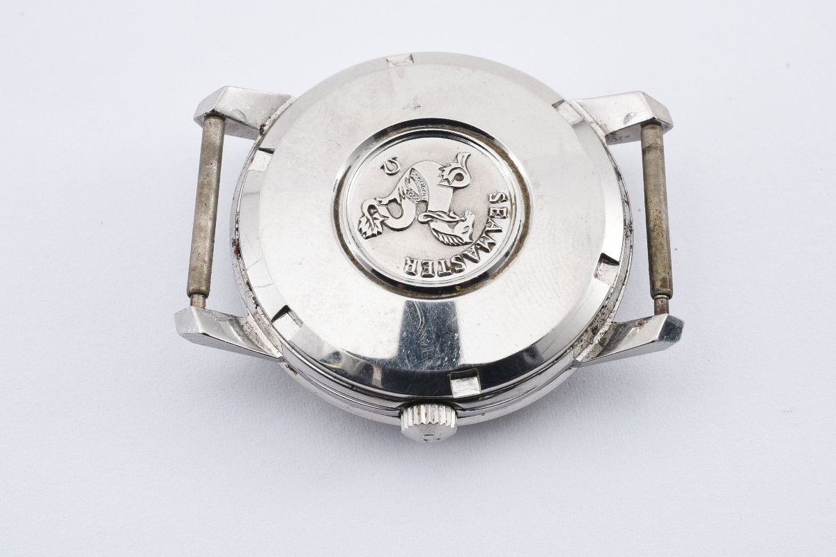 稼働品 オメガ シーマスター デイト ラウンド 自動巻き メンズ 腕時計 OMEGAの画像7