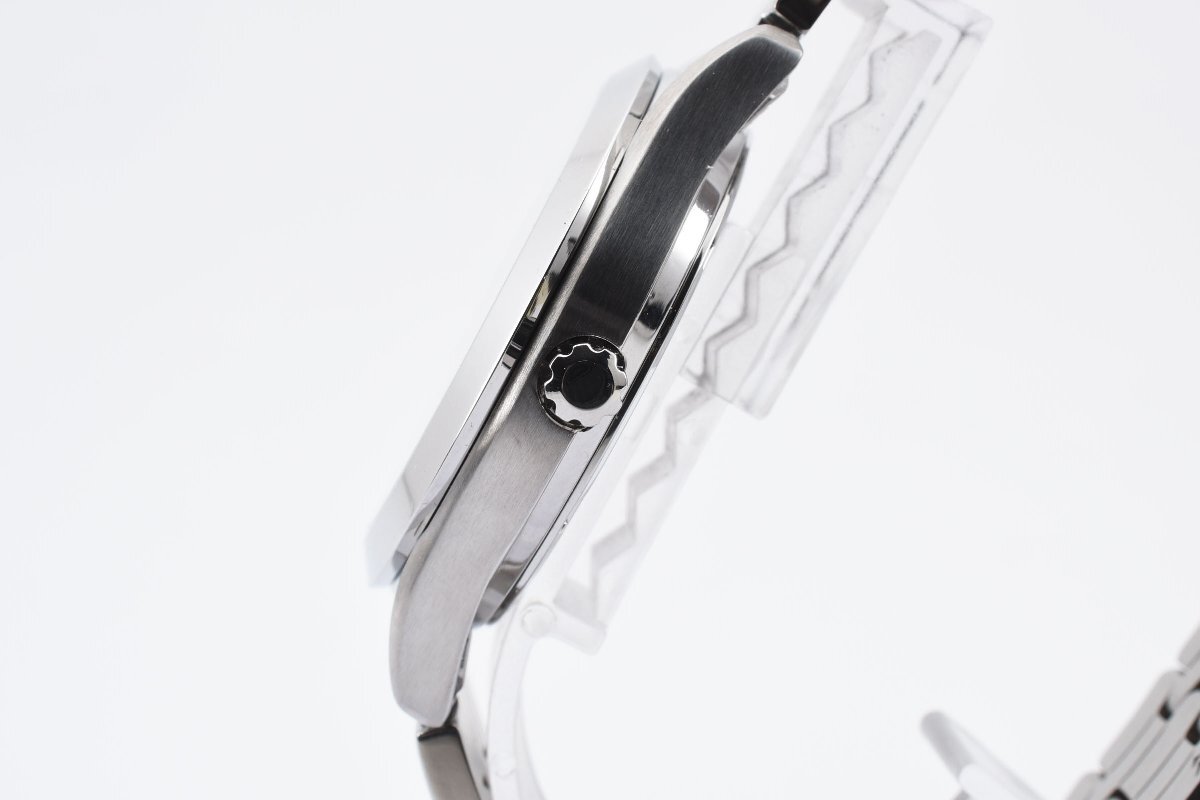 美品 箱付き 稼働品 セイコー スピリット V158-0AZ0 デイデイト ラウンド シルバー ソーラ メンズ 腕時計 SEIKO_画像5
