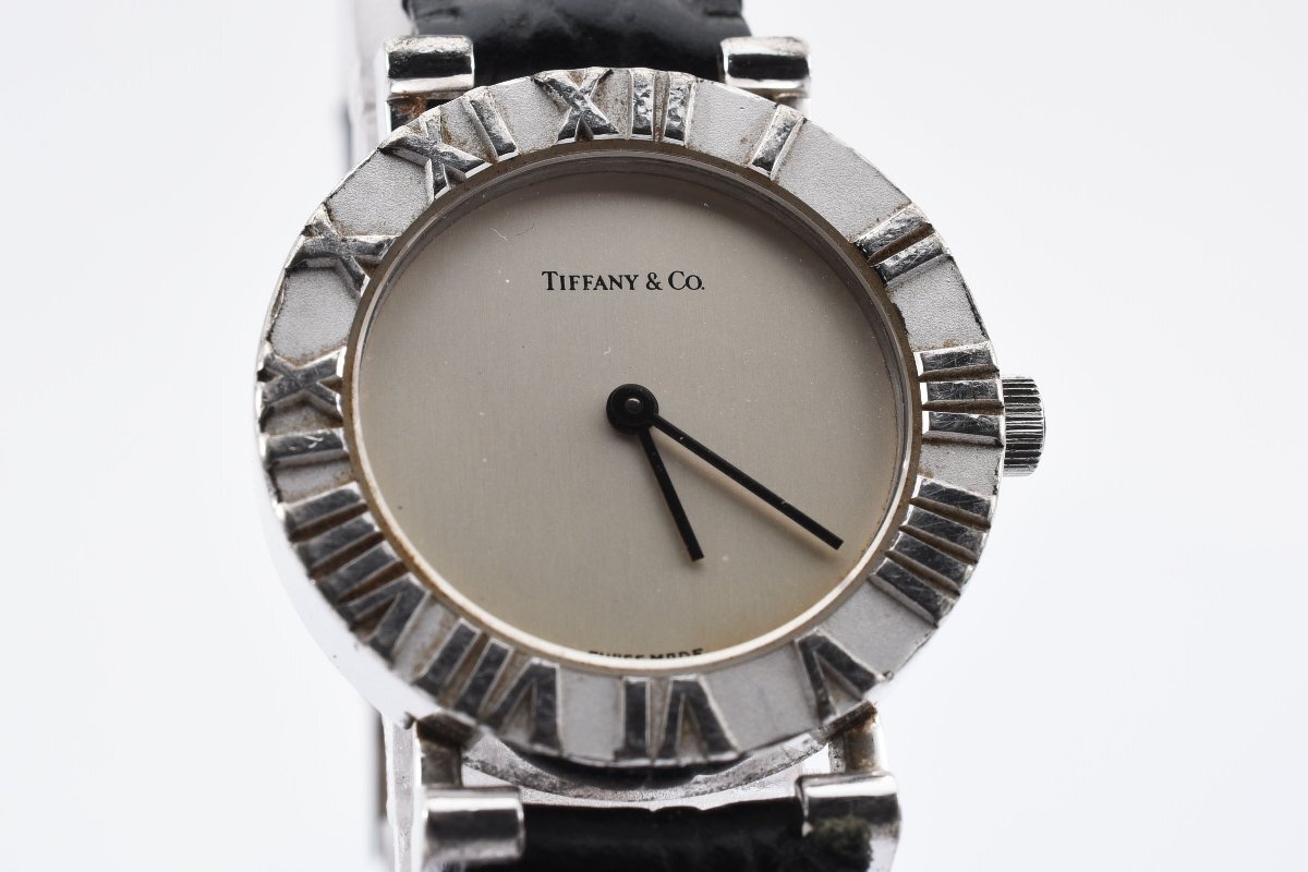 ティファニー ラウンド シルバー クォーツ レディース 腕時計 Tiffany&Co._画像1