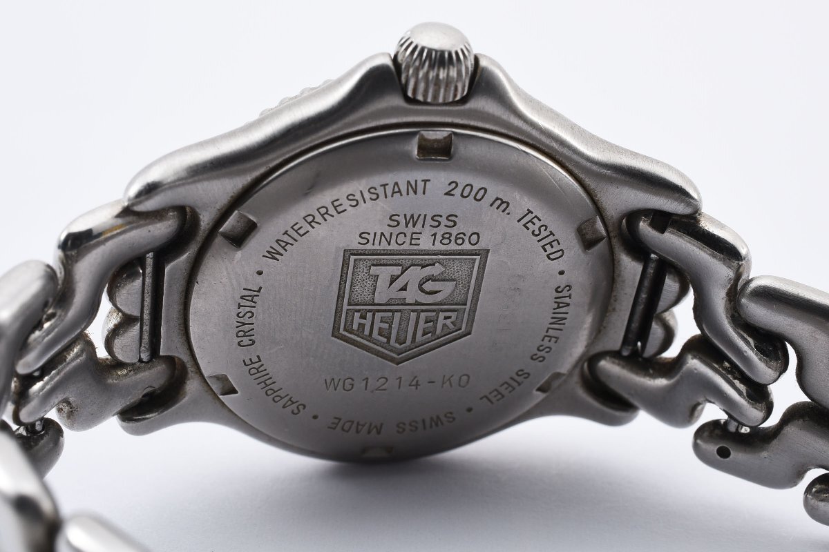 タグホイヤー プロフェッショナル デイト WG1214-K0 クォーツ ボーイズ 腕時計 TAGheuerの画像5