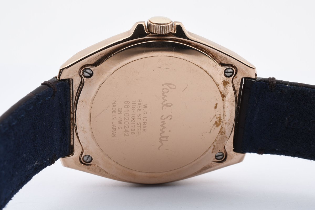  прекрасный товар Paul Smith пара часы Date раунд комбинированный кварц наручные часы PaulSmith