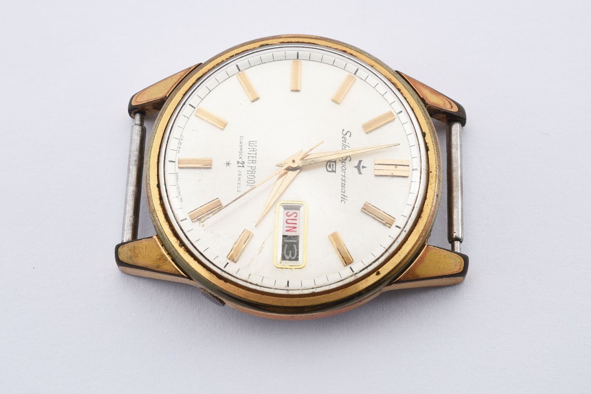 稼働品 セイコー スポーツマチック ファイブ デイデイト 自動巻き メンズ 腕時計 SEIKOの画像3