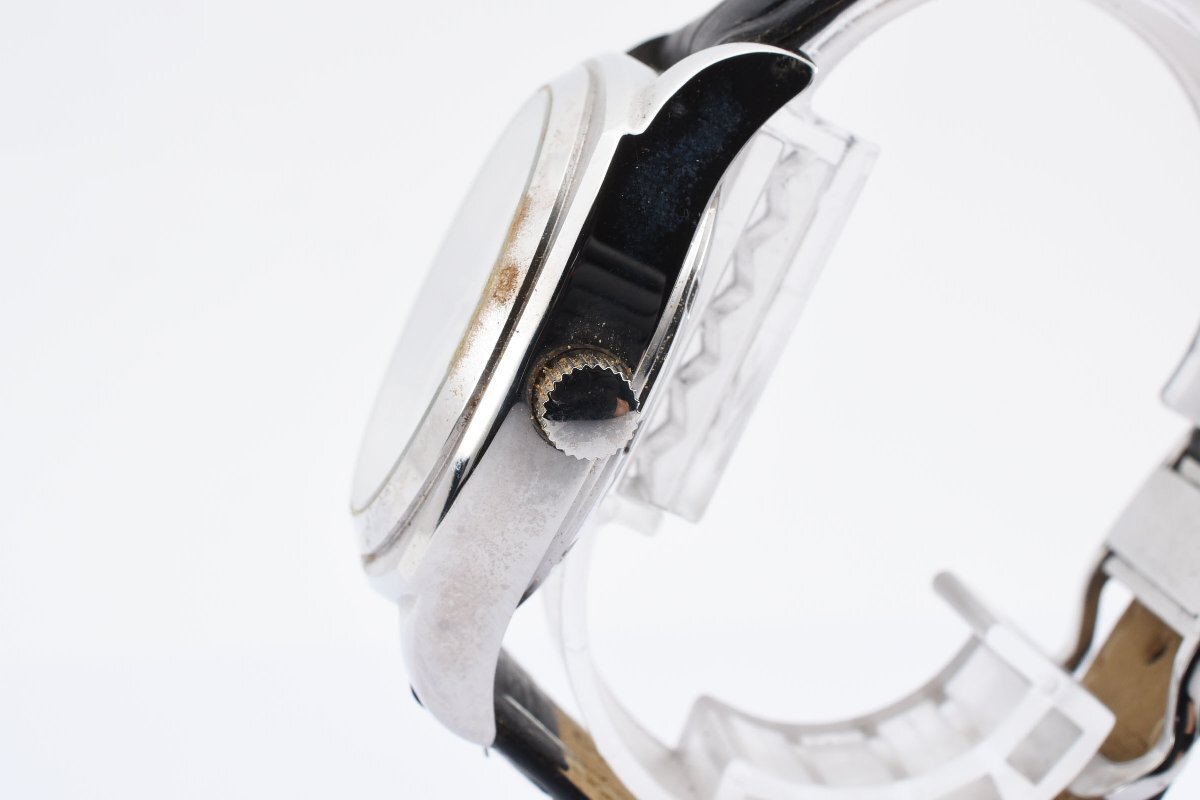  работа товар Tecnos обратная сторона каркас TBKA829 Date раунд серебряный самозаводящиеся часы мужские наручные часы TECHNOS