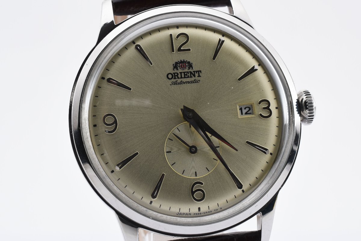  прекрасный товар с коробкой работа товар Orient Star F622-UAA0 C390122 Date хронограф раунд серебряный самозаводящиеся часы мужские наручные часы ORIENT