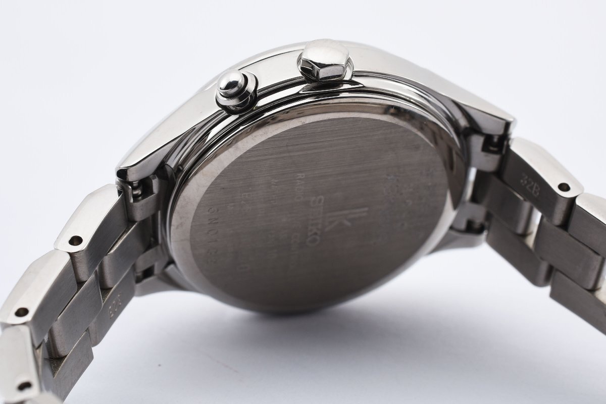 セイコー ルキア デイト ラウンド 1B25-0AH0 ソーラ電波 レディース 腕時計 SEIKOの画像6