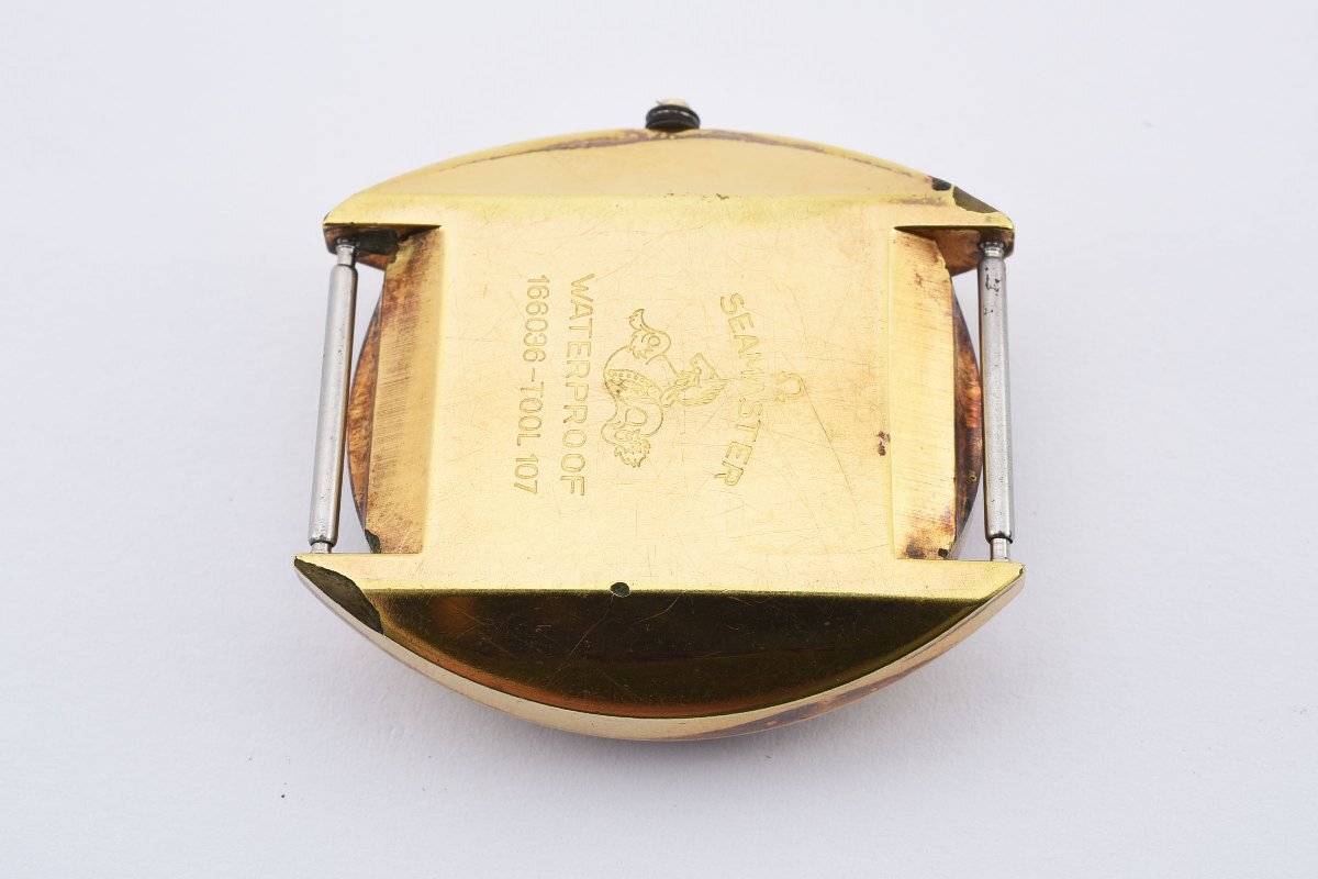 オメガ シーマスター コスミック デイデイト ラウンド ゴールド 166036-T00L 自動巻き メンズ 腕時計 OMEGA_画像6